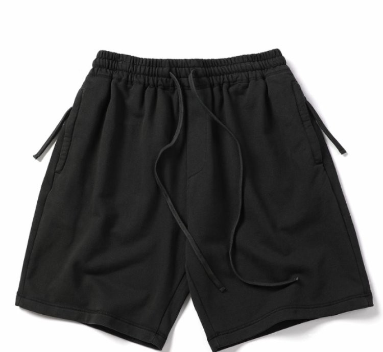 Cotton Shorts In Black